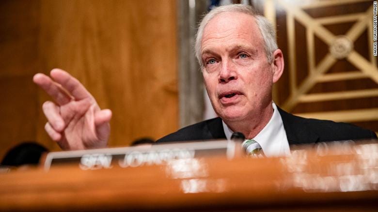 Sen. Ron Johnson, chairman of the Senate Homeland Security Committee.