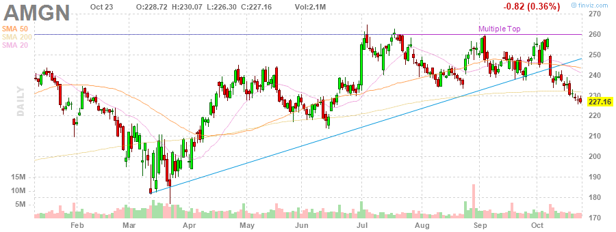 AMGN Amgen Inc. daily Stock Chart