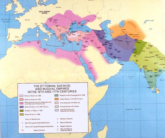 Map - Three Empires