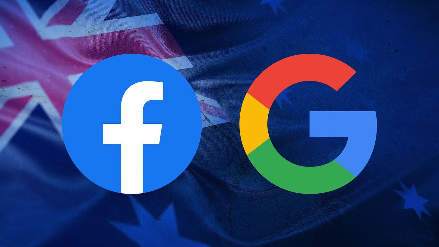 Australia passes new law which forces Google and Facebook to pay for news  content | World News | Sky News