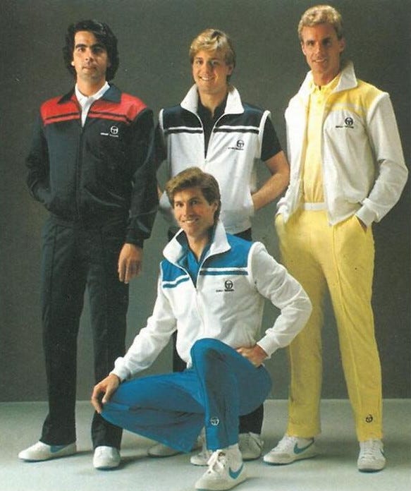 Sergio Tacchini New Young Line: The Return Of An 80s Tennis Icon - 80's  Casual Classics