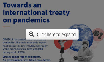 international treaty on pandemics