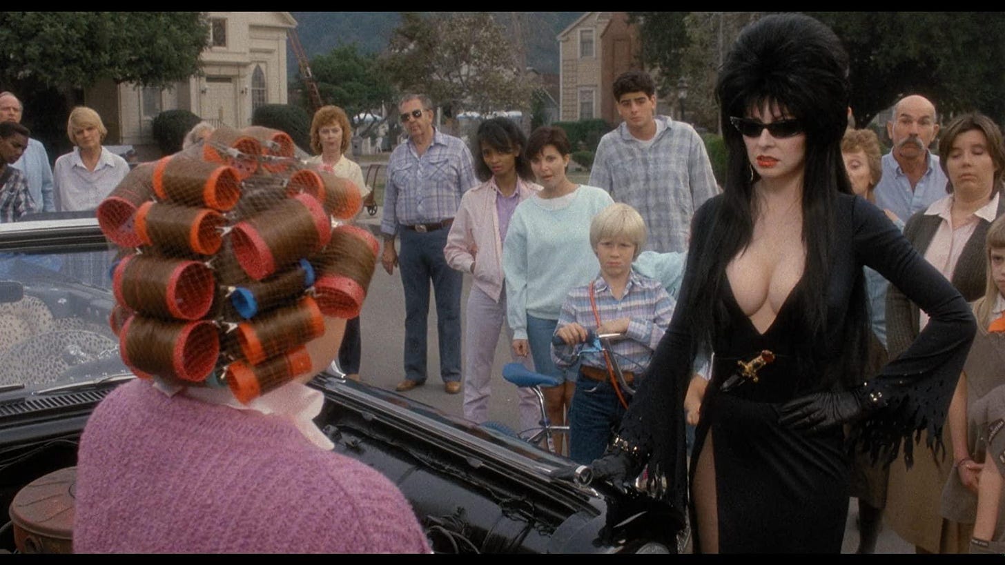 Elvira: Mistress Of The Dark' Blu-Ray Review - Horror Hostess Hits The Big  Screen