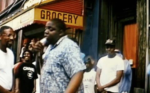GIPHY with Notorious BIG in New York City