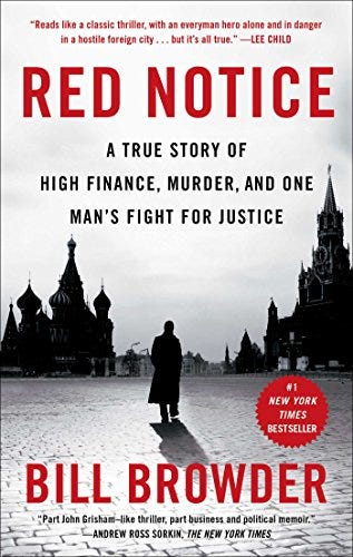 Amazon.com: Red Notice: A True Story of High Finance, Murder, and One Man&#39;s  Fight for Justice eBook : Browder, Bill: Kindle Store