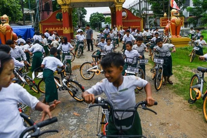 If one day ofo is dead, please bury it in Myanmar