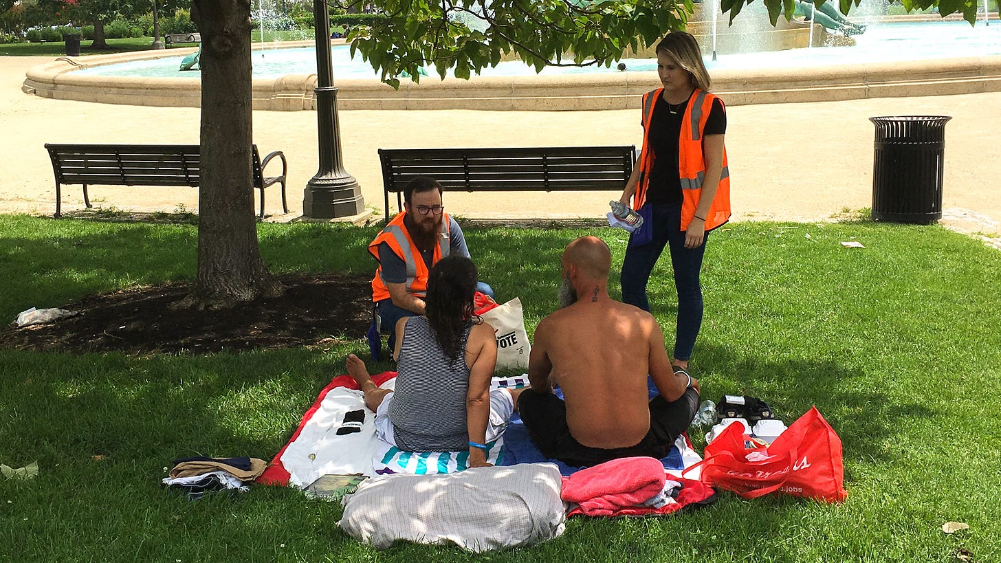 Heat wave: Philly quadruples homeless outreach for Code Red - On top of  Philly news