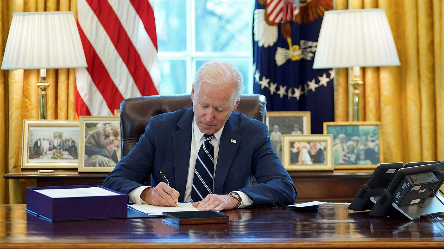 Joe Biden signs $1.9tn stimulus bill into law | Financial Times
