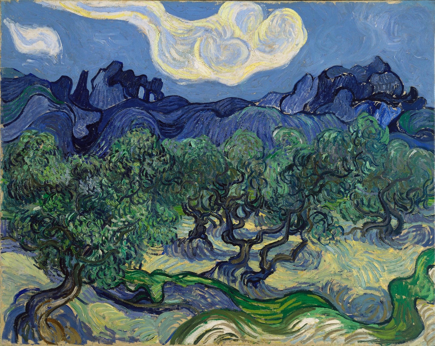 The Olive Trees (1889)