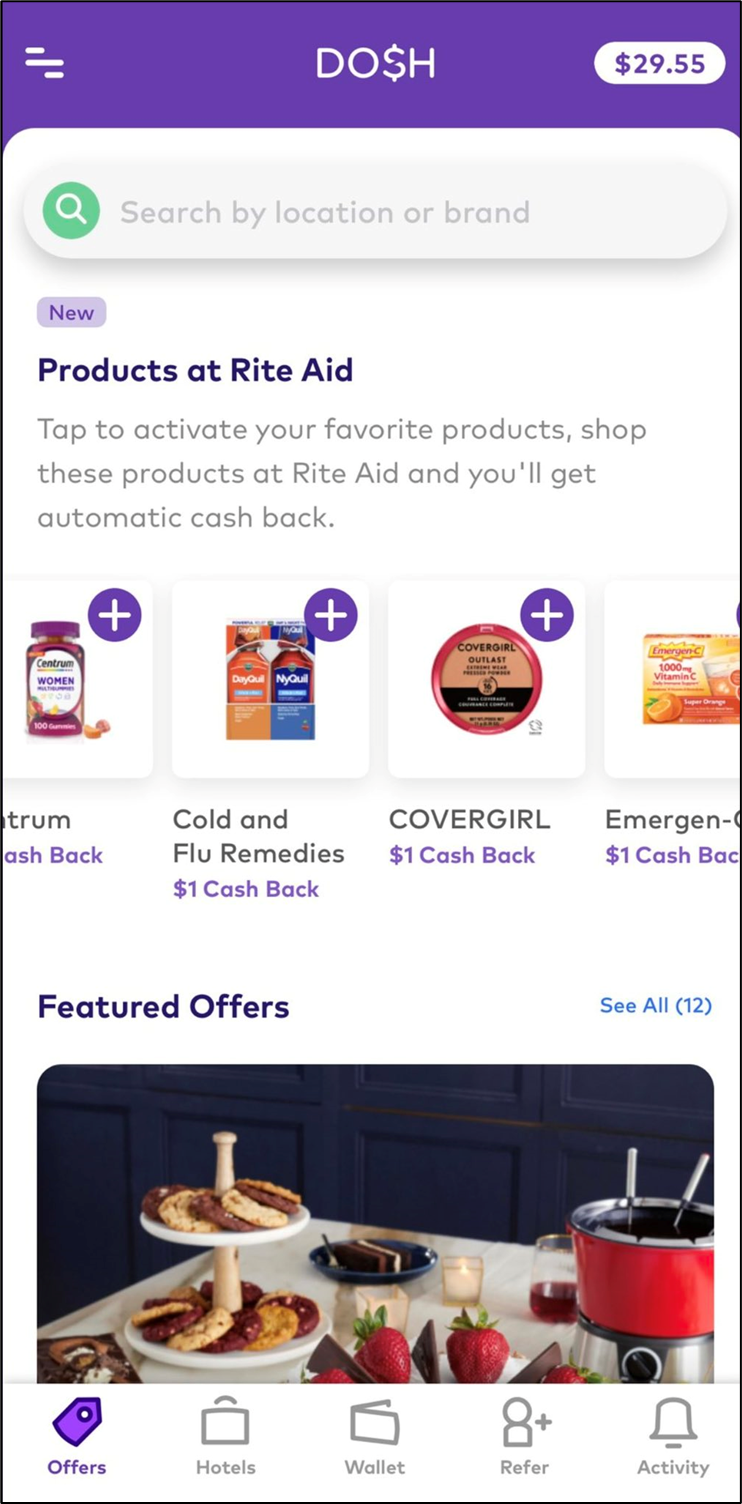 Dosh, Cardlytics, CDLX, Product-Level Offers, SKU, Rite Aid, Swany407, Austin Swanson