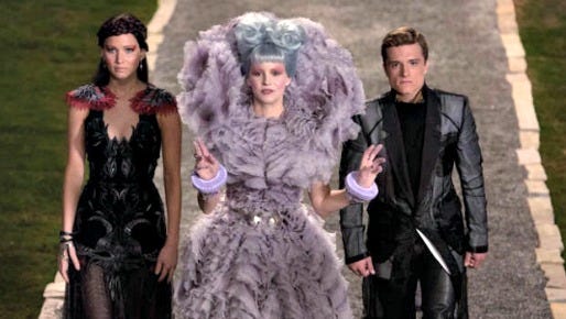 The Hunger Games Catching Fire - inside