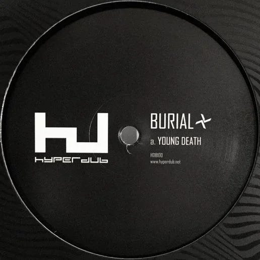 Cover art for Young Death / Nightmarket by Burial