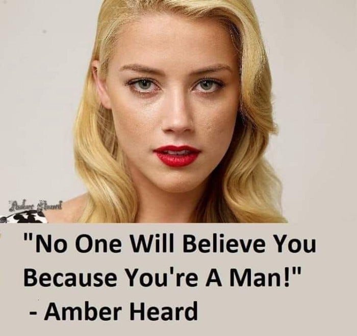 Amber Heard quote to Johnny Depp — No one will believe you because you’re a man!