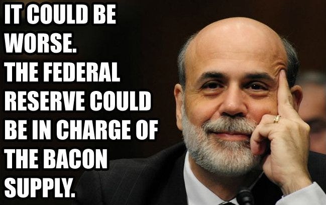The Federal Reserve just launched a Facebook page and the comments are AWESOME! People are ...