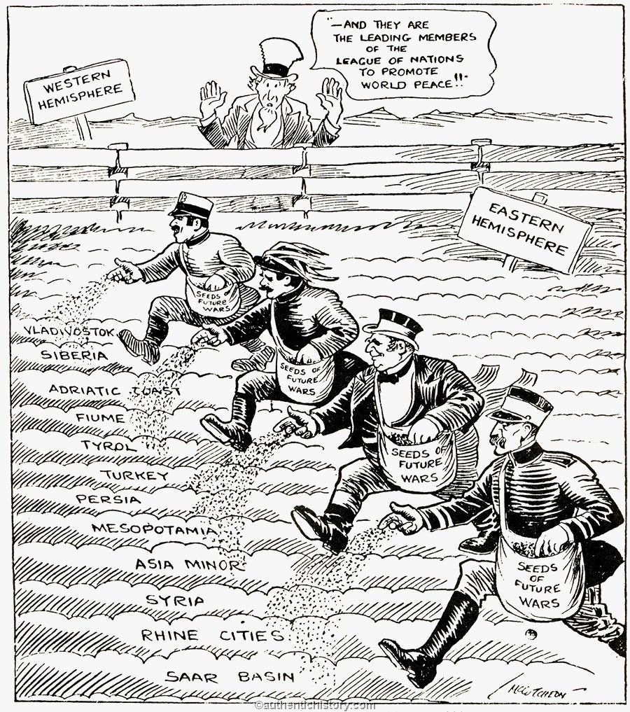 Woodrow Wilson, The Treaty of Versailles, and the League of Nations Fight