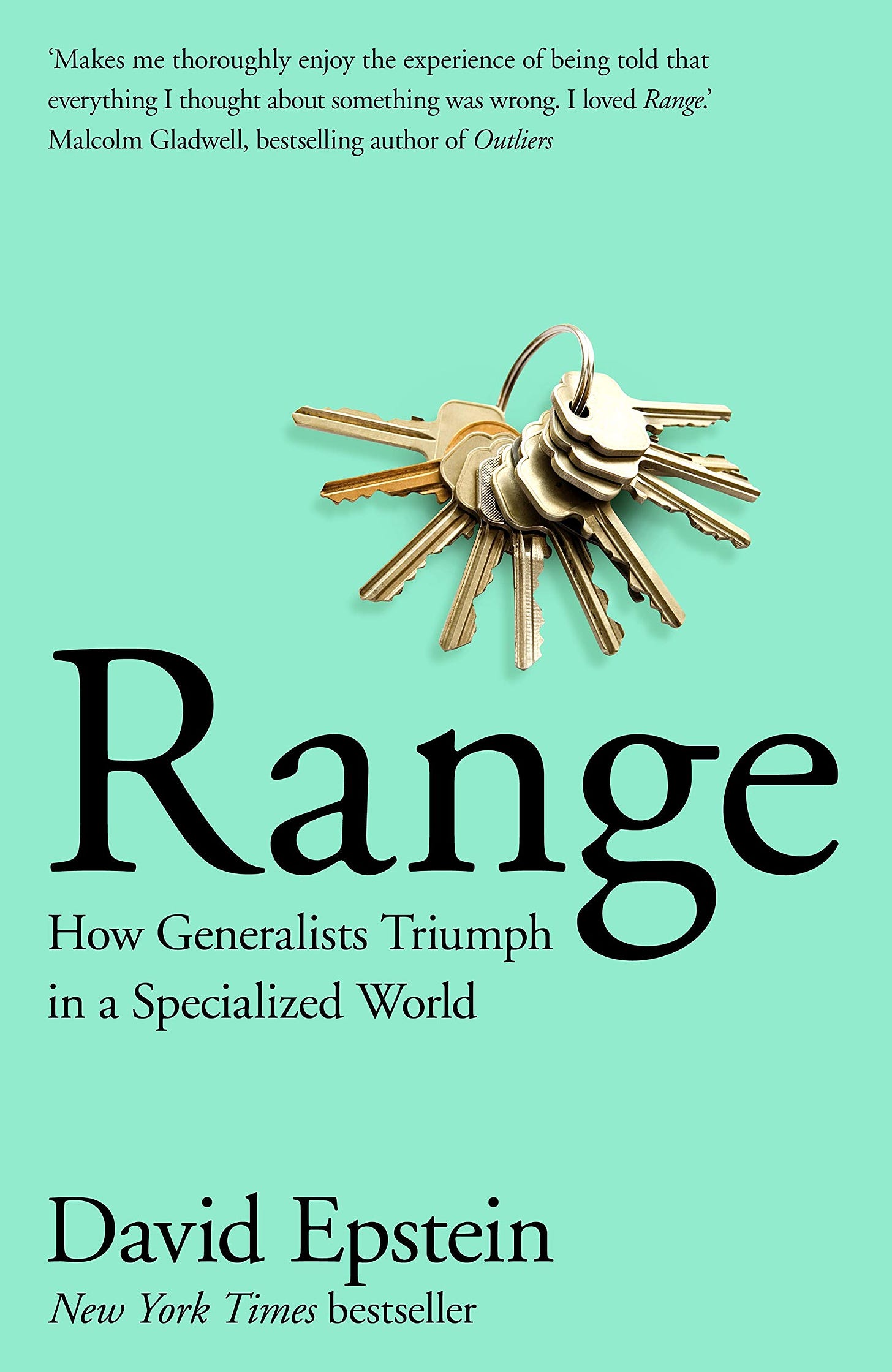 Range: How Generalists Triumph in a Specialized World: Amazon.co.uk:  Epstein, David: 9781509843497: Books