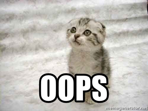 oops - The Favre Kitten | Meme Generator