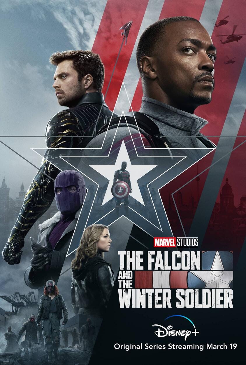 The Falcon and the Winter Soldier': Entertainment Weekly Teases Sam and  Bucky's 'Odd-Couple' Pairing | Marvel