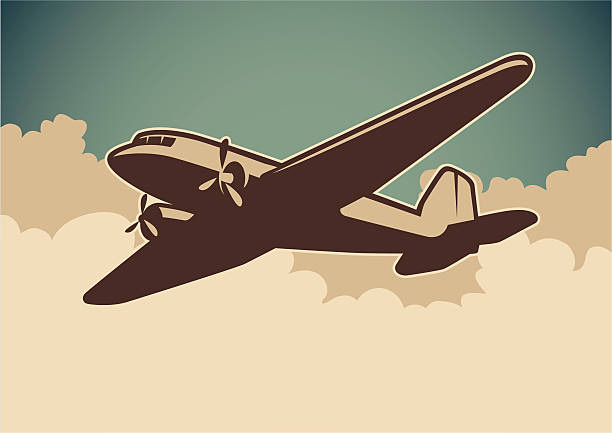 Vintage Airplane Vector Art, Icons, and Graphics for Free Download