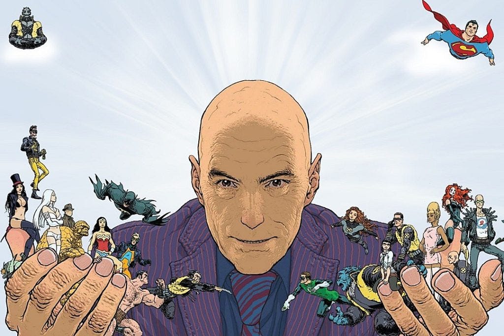 Get ready for the insanity that is Grant Morrison