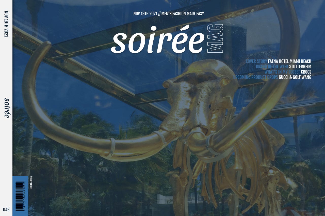 soiree faena miami beach
