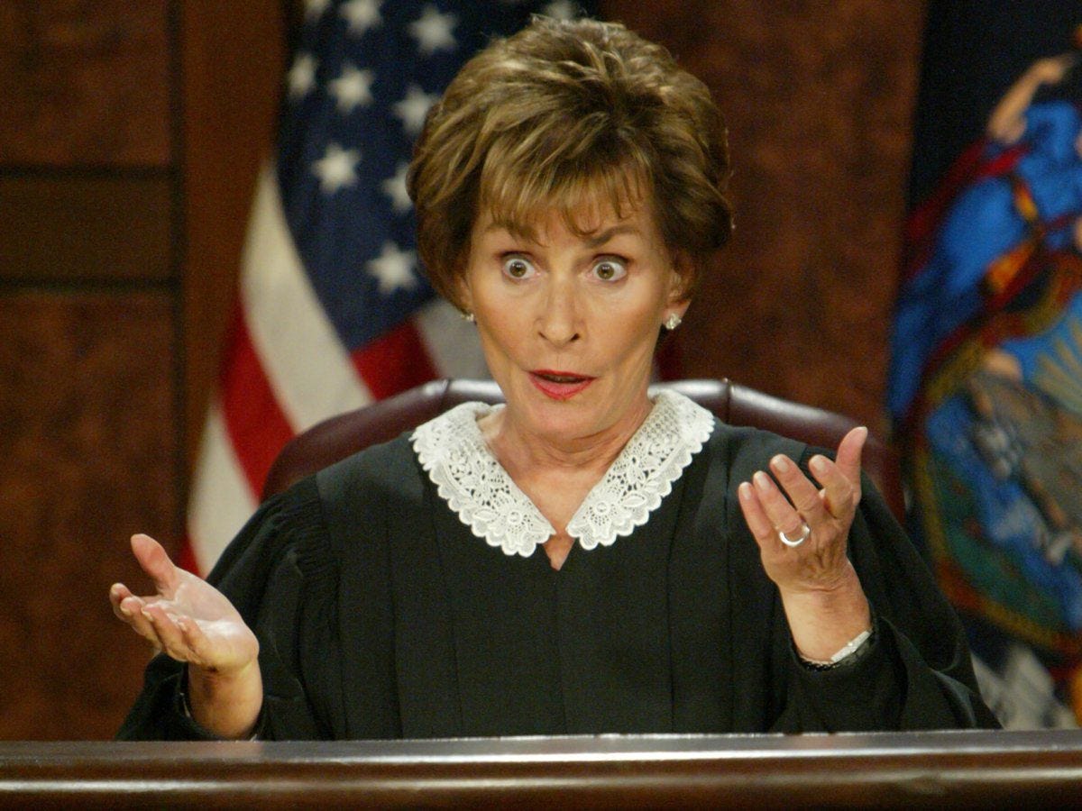 Judge Judy testimony reveals immense power she holds with ...