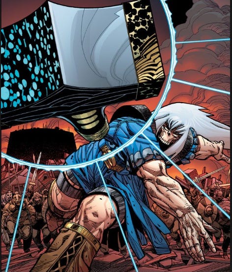 I'd be more amazed if Simonson didn't have a Thor in the Olympics.