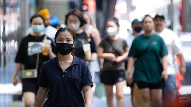 Mask mandates have given politicians a seemingly low-cost way of appearing to do something, even if they don’t believe in the health benefits themselves. Picture: Sarah Matray