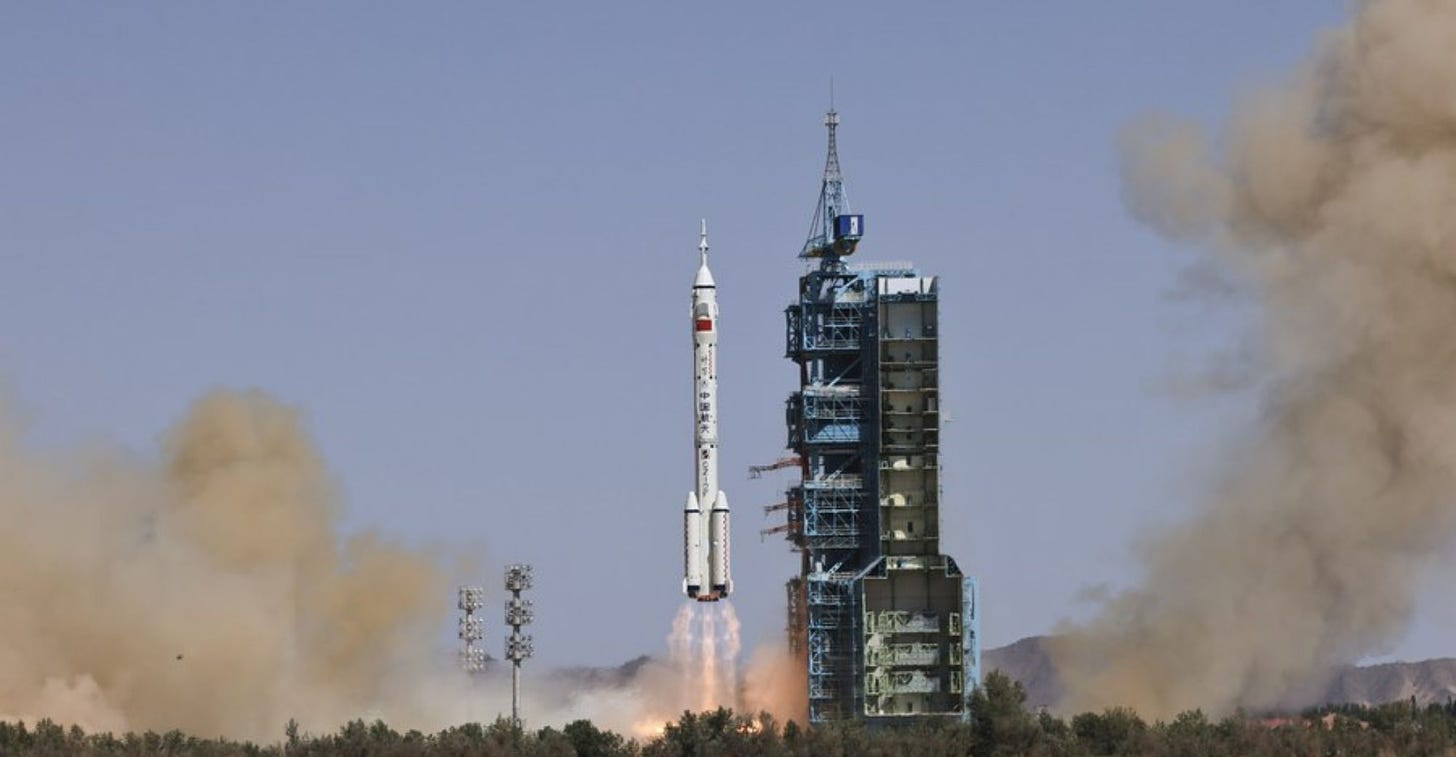 China Launches Crewed Shenzhou-14 Mission to Complete Space Station Construction