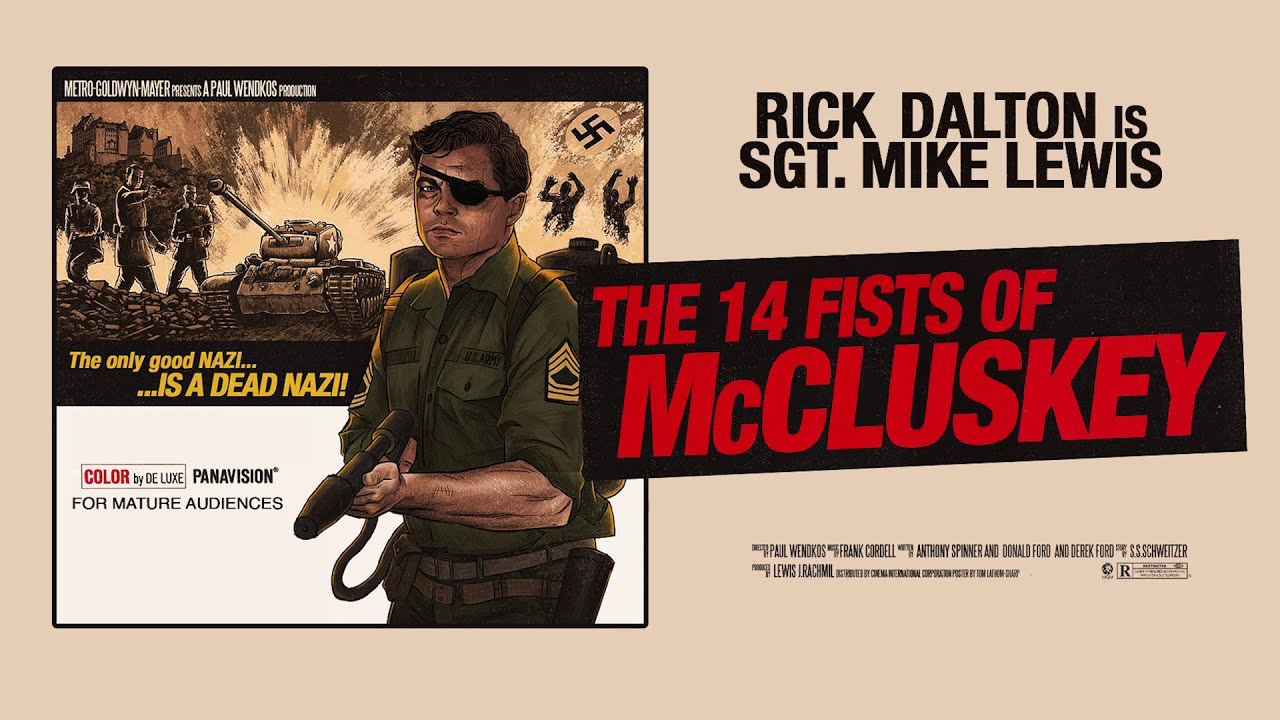 The 14 Fists of McCluskey starring Rick Dalton - 1968 - YouTube