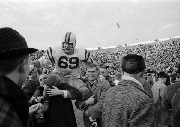 University of Minnesota Football Team's Victory Over the Badgers |  Photograph | Wisconsin Historical Society