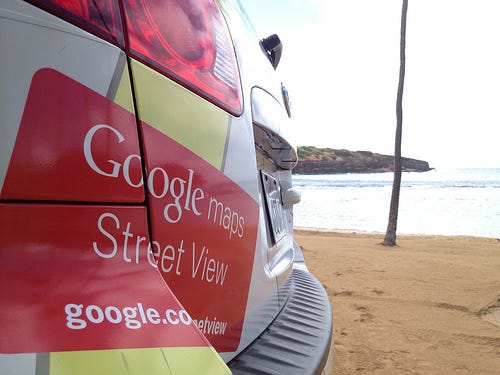 Google at Hanauma Bay