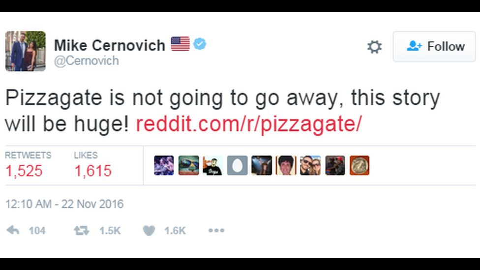 The saga of 'Pizzagate': The fake story that shows how conspiracy theories  spread - BBC News