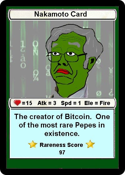 Rare Pepe' Steeped in Bitcoin History Fetches $500K on NFT Market OpenSea
