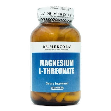Dr. Mercola Magnesium L-Threonate 90 Caps - Walmart.com - Walmart.com
