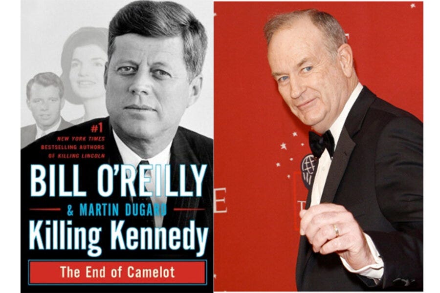 Bill O&#39;Reilly returns to presidential assassinations with his new book &#39;Killing  Kennedy&#39; - CSMonitor.com