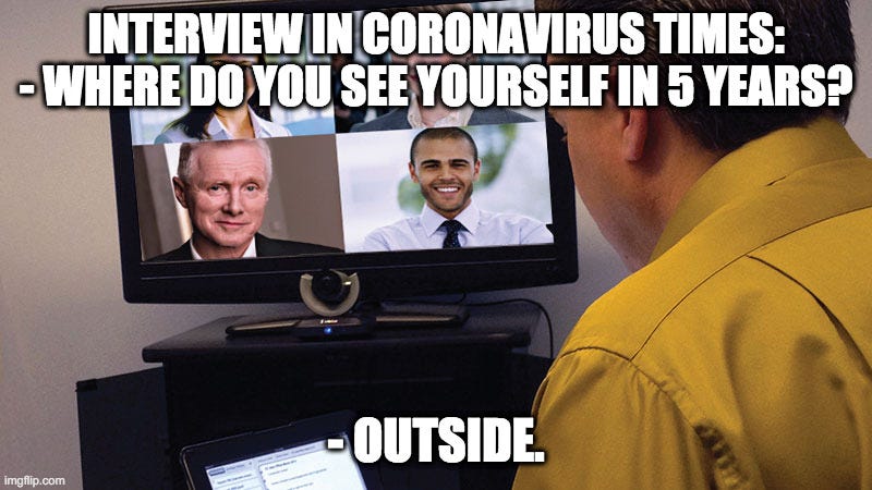 Coronavirus interview - Imgflip