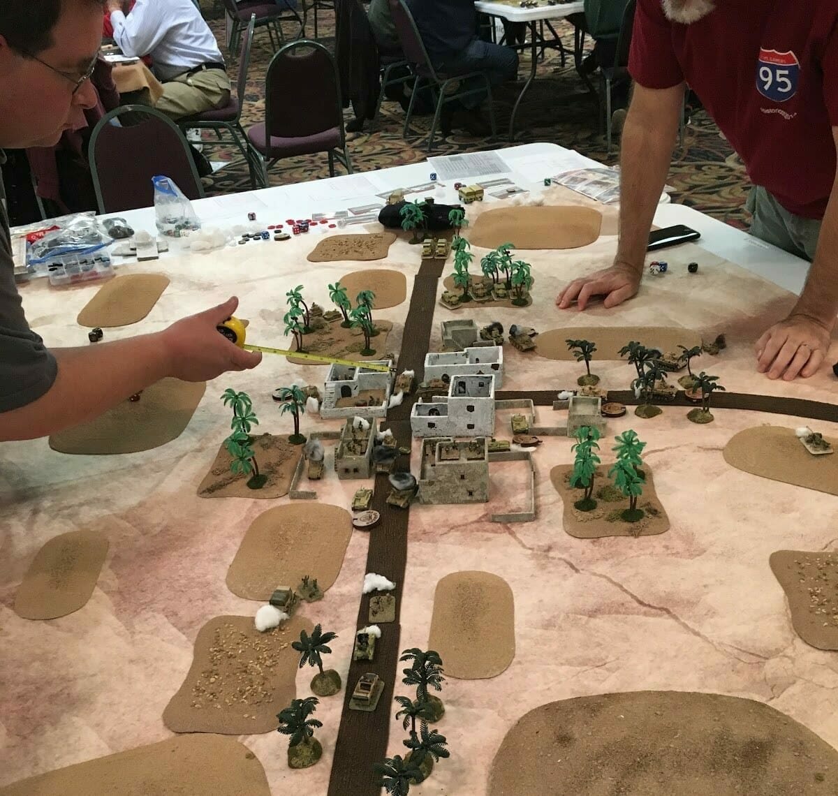 Wargaming simulates combat from different time periods