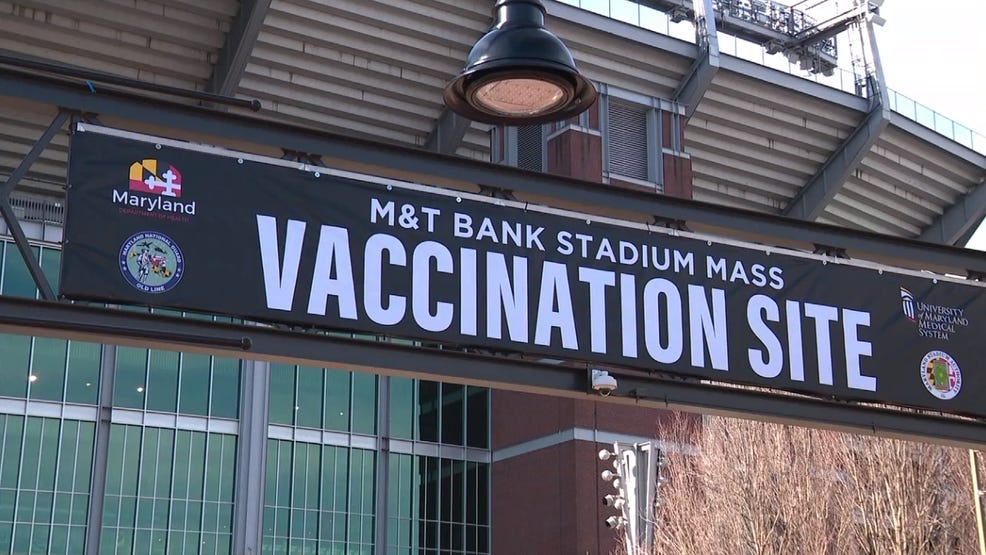 M&T Bank Stadium transforms to state's mass covid-19 vaccination site | WBFF