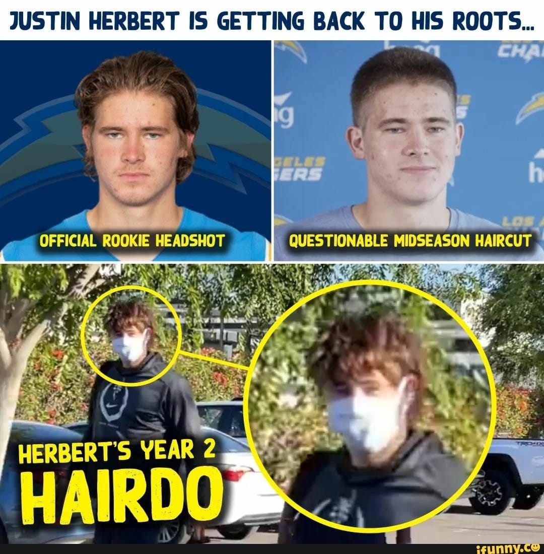JUSTIN HERBERT IS GETTING BACK TO HIS ROOTS...
OFFICIAL ROOKIE QUESTIONABLE MIDSEASON
HERBERT'S YEAR
YEAR