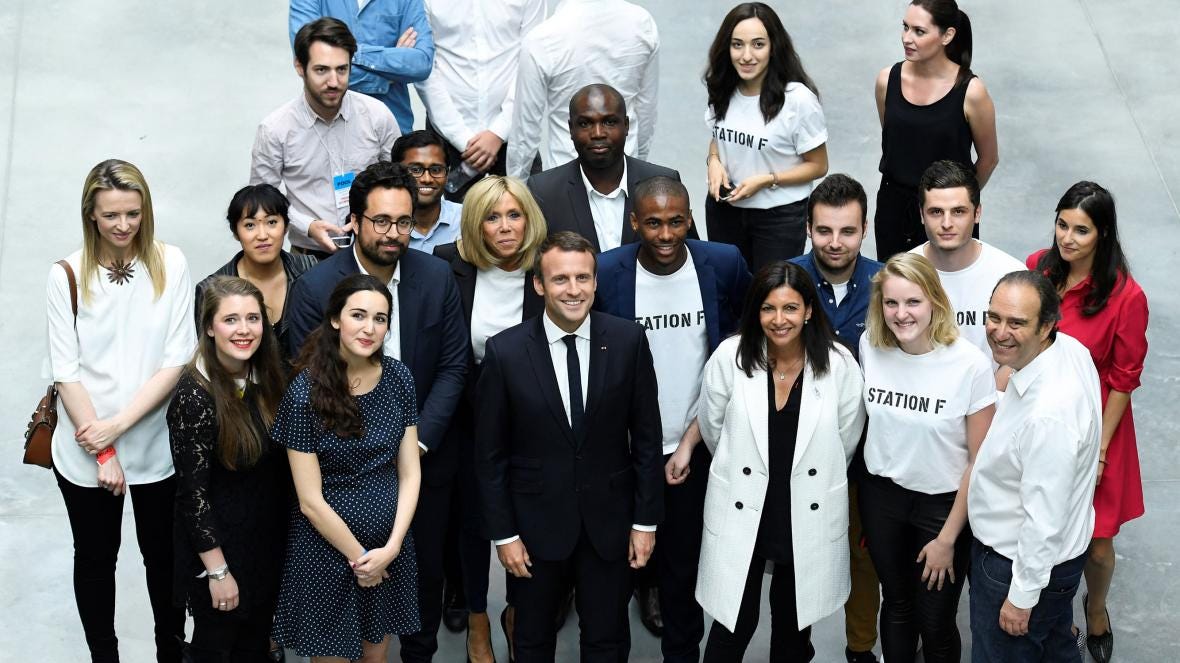 Macron kicks off Le Start-up revolution | Business | The Sunday Times