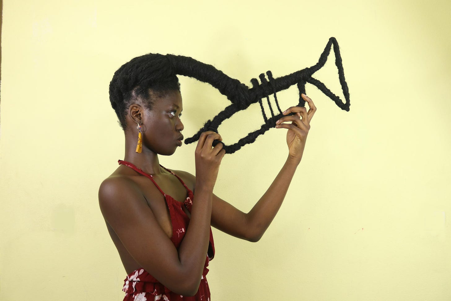 Artist Laetitia Ky&amp;#39;s powerful hair sculptures - CNN Style