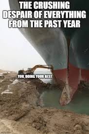 19 of the best Suez Canal memes: Boaty McStuck Face