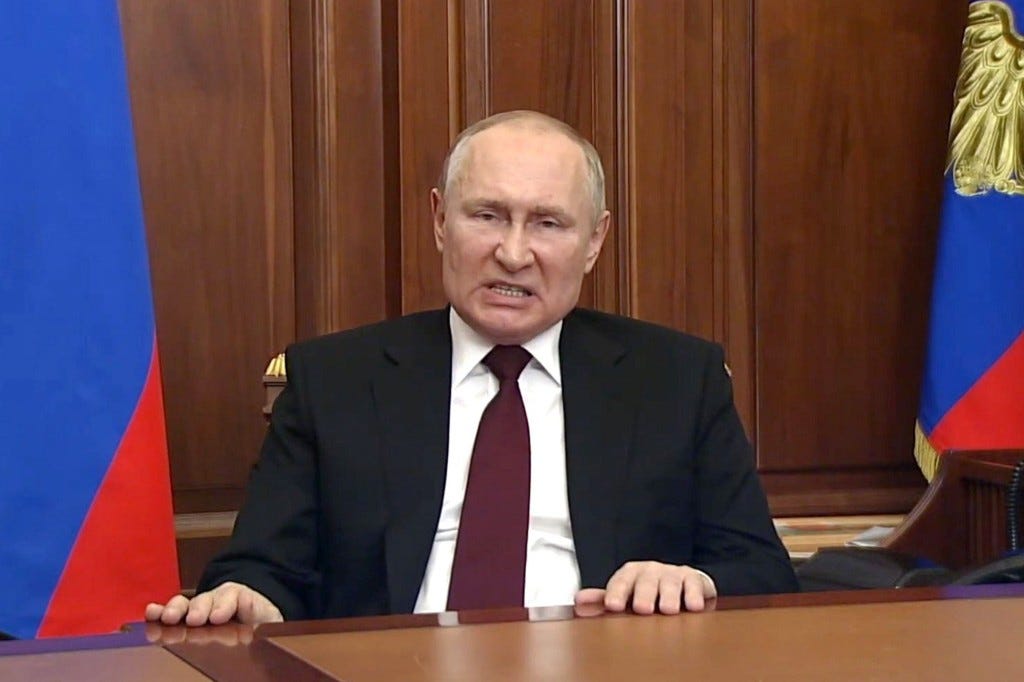 Russian President Vladimir Putin