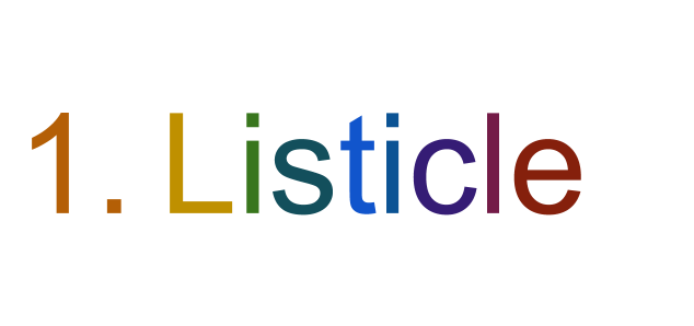 8 Best Listicles for Listicle Lovers | by Levi Bradford | Medium