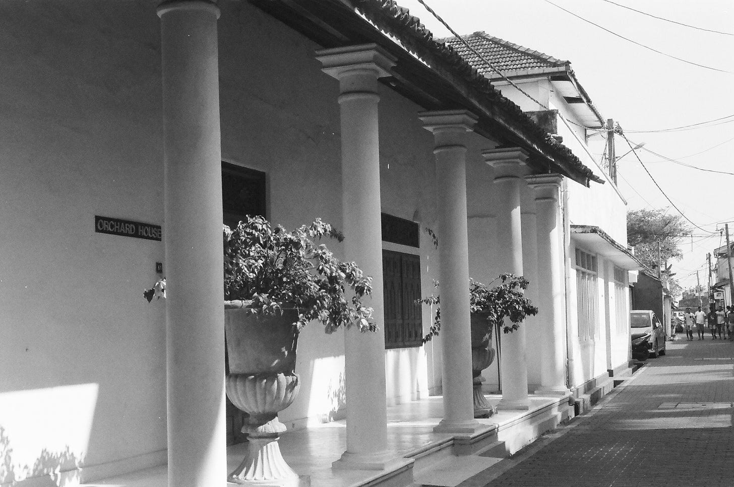 a building in Galle Fort, Sri Lanka