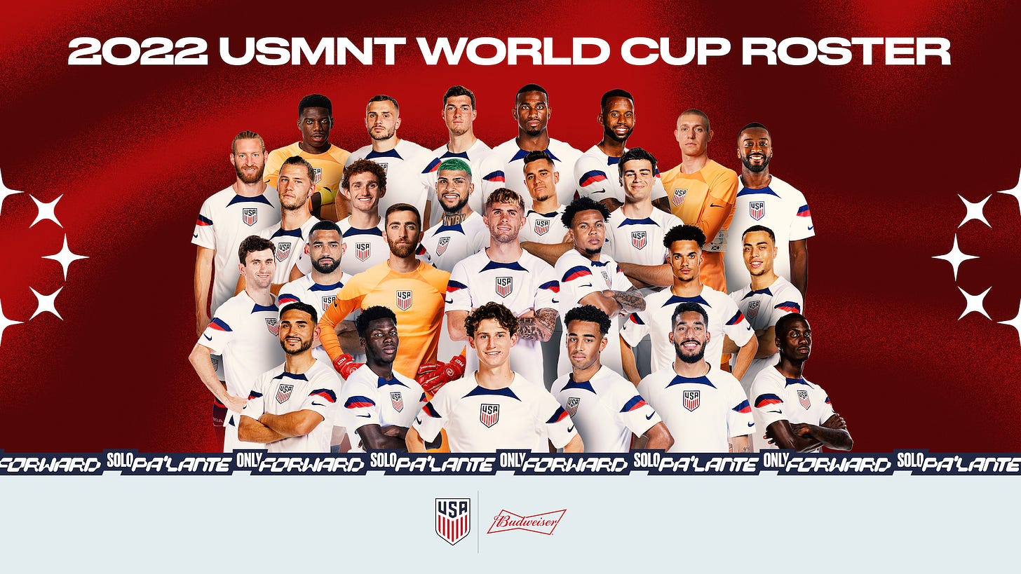 Berhalter Names 26 Player USMNT Roster For 2022 FIFA World Cup