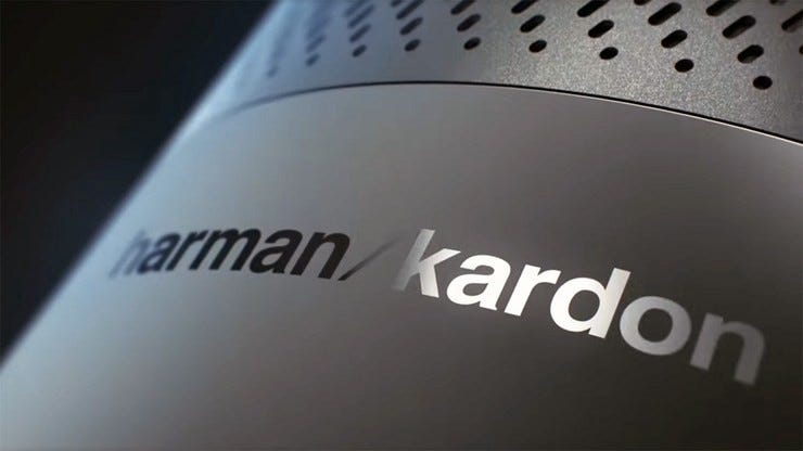 Microsoft cortana smart speaker harman kardon