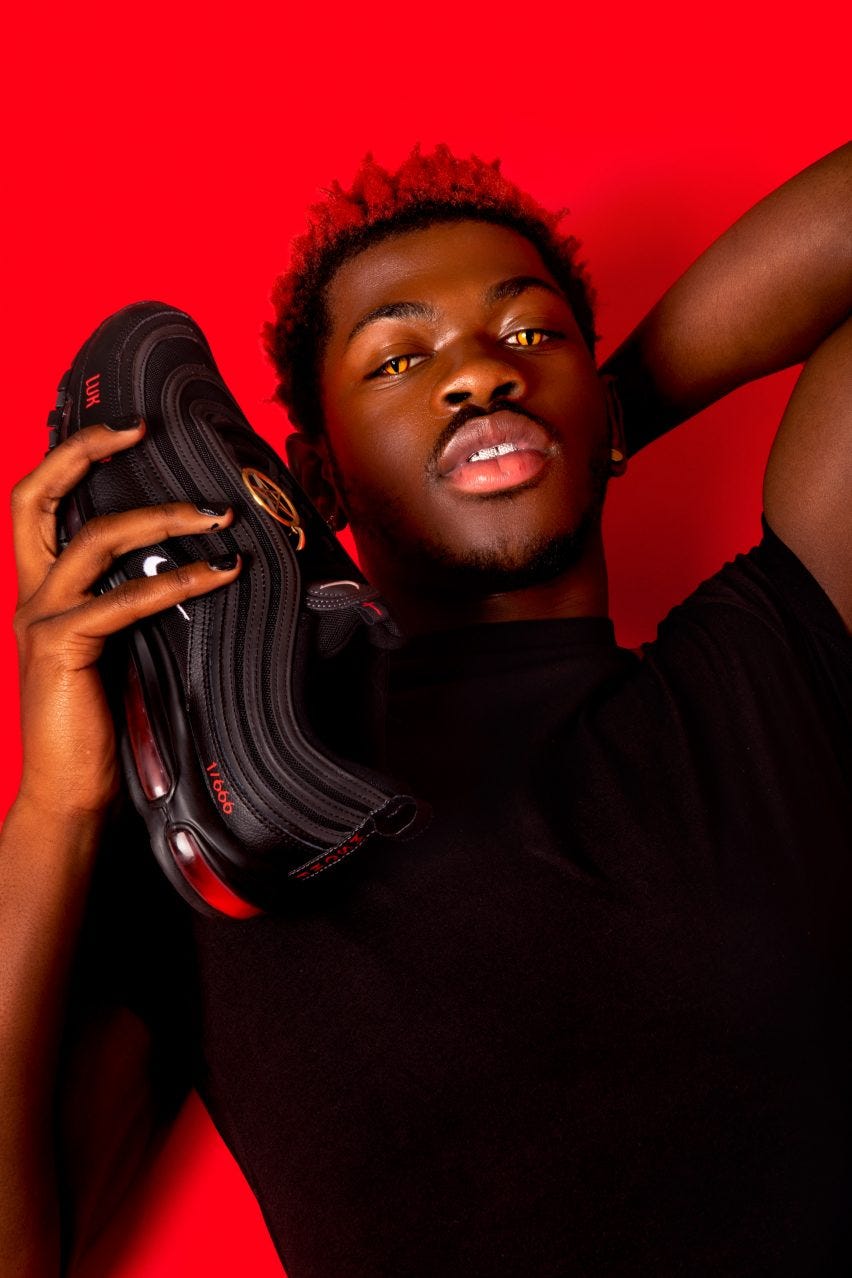 Lil Nas X's Satan Shoes