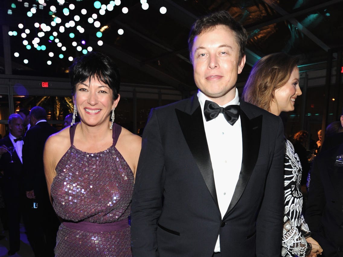Elon Musk Denies Knowing Ghislaine Maxwell After 2014 Image Resurfaces